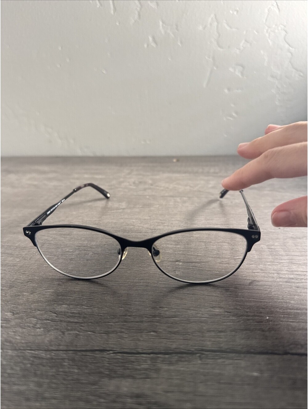 Jimmy Crystal New York Swarovski Crystals Black FRAMES ONLY MILOS 140